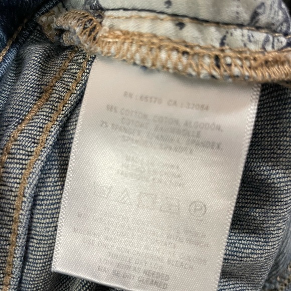 Anthropologie Pilcro And The Letterpress EM blue jean Boyfriend cotton denim 8 - Picture 11 of 16